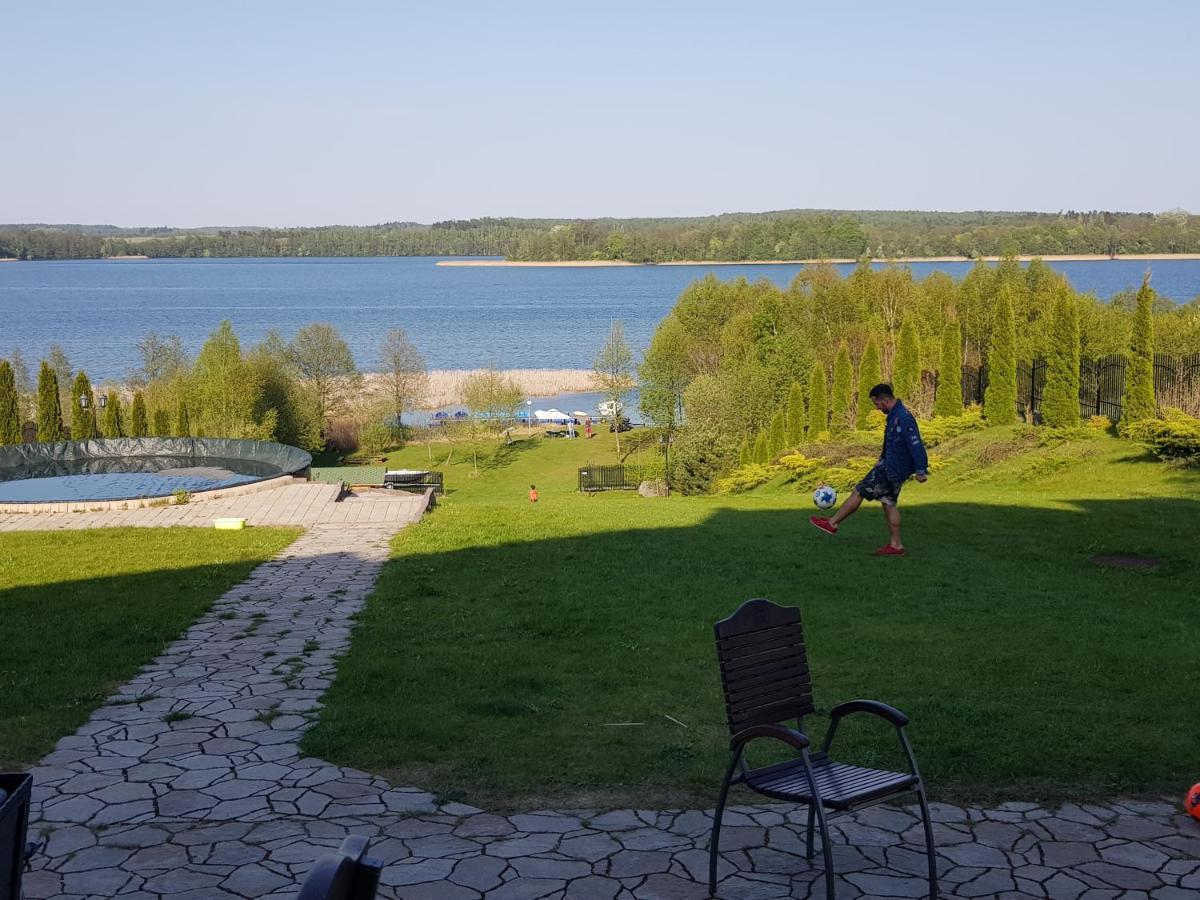 Willa Dabrowa Dąbrówno Esterno foto