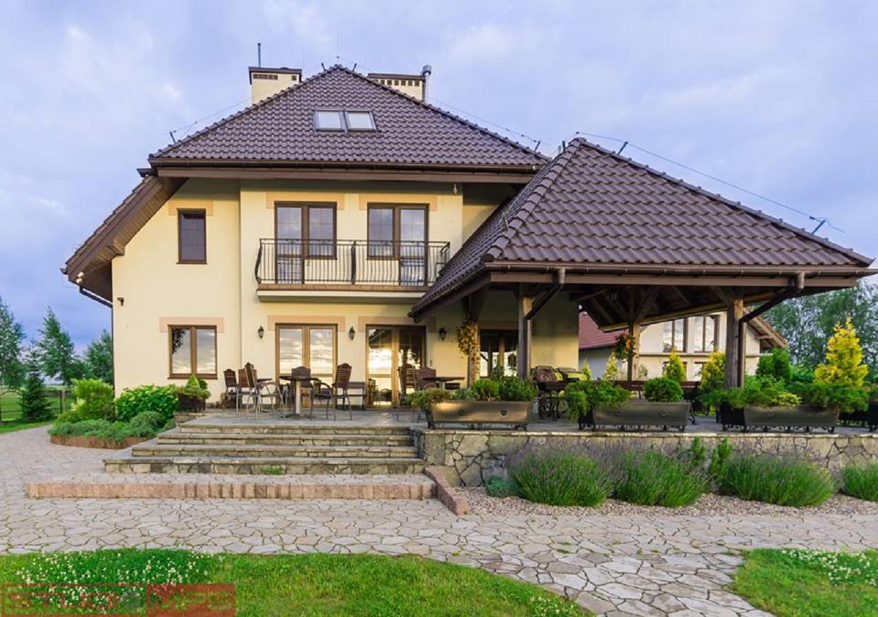 Willa Dabrowa Dąbrówno Esterno foto